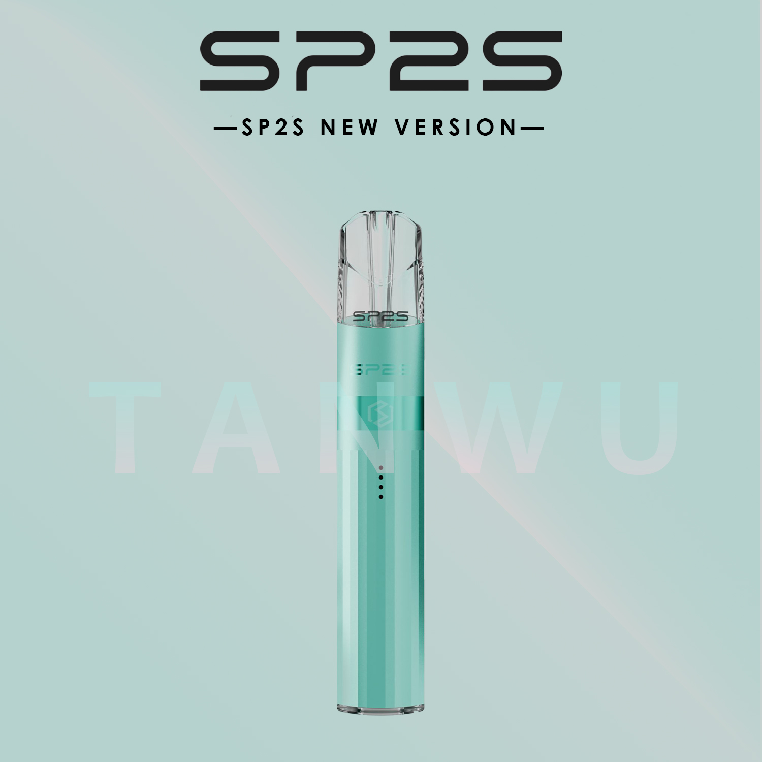 SP2 思博瑞 Legend S 鈦版 一代通用電子煙主機｜鸚鵡綠・強力性能霧化桿