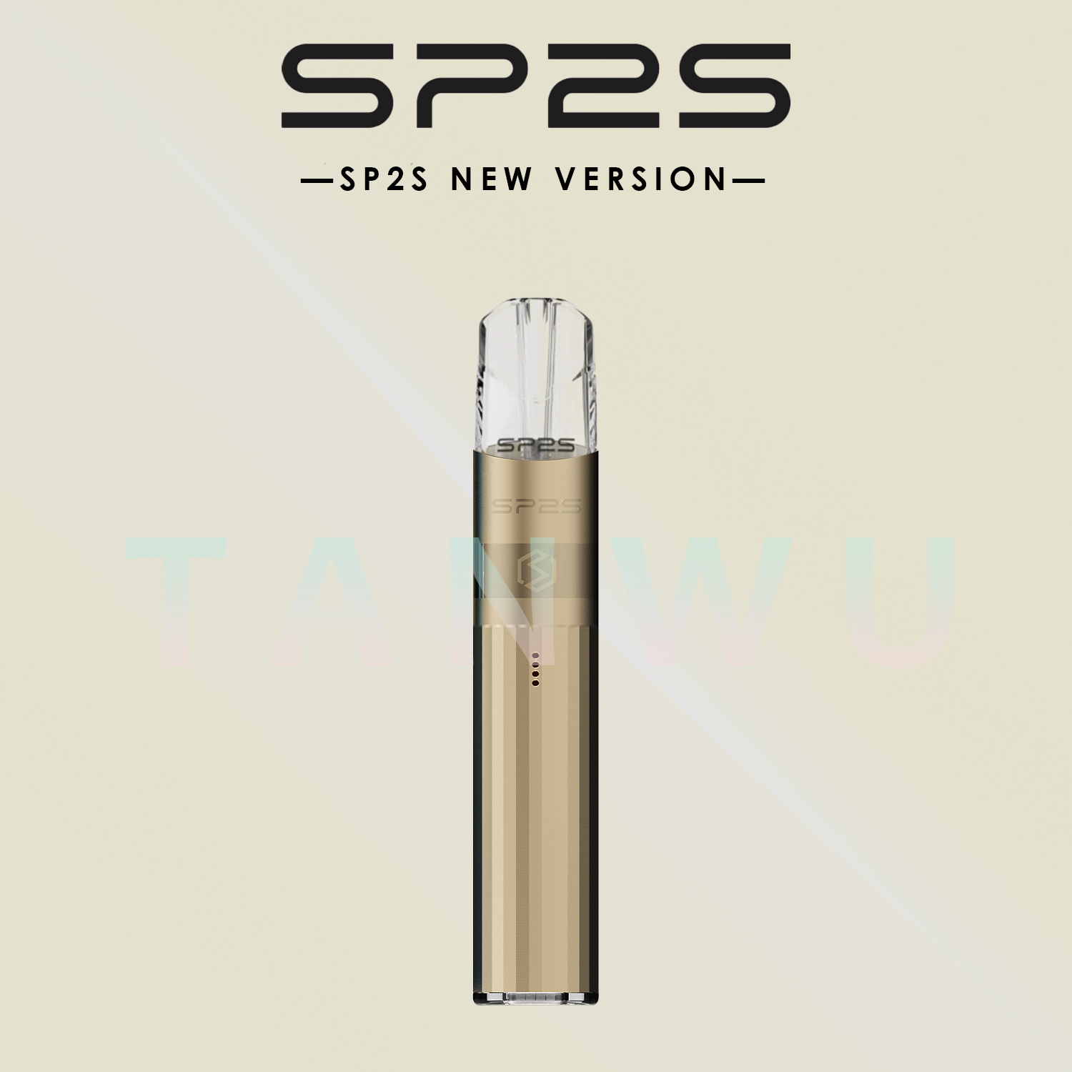 SP2 思博瑞 Legend S 鈦版 一代通用電子煙主機｜鈦原色・強力性能霧化桿