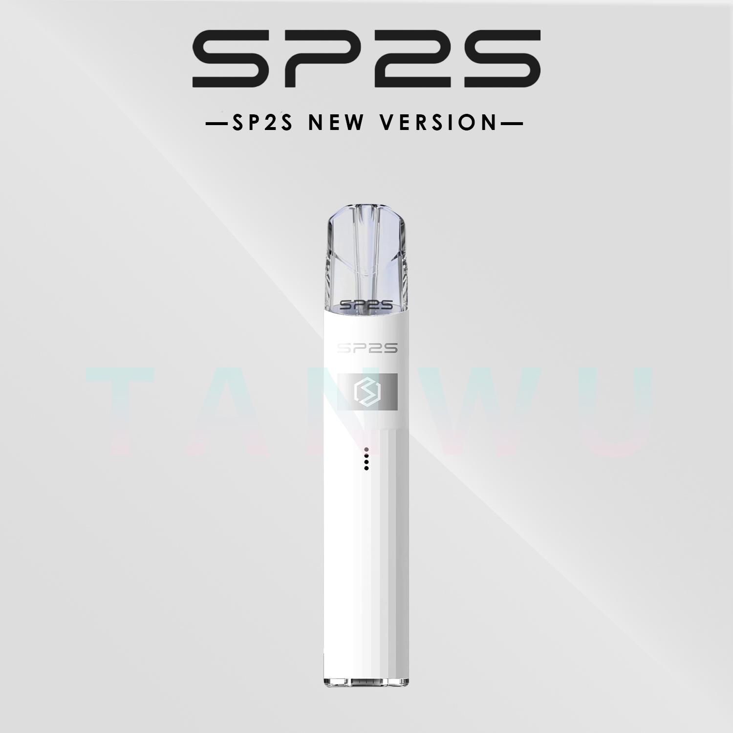 SP2 思博瑞 Legend S 鈦版 一代通用電子煙主機｜鈦白色・強力性能霧化桿